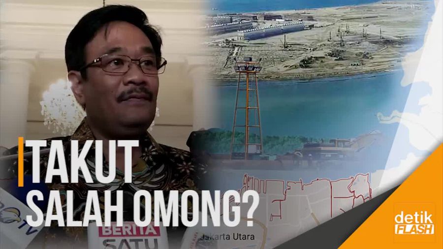 Djarot Takut Komentari Rencana Reklamasi Anies