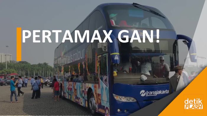 Senangnya Pasukan Oranye bisa Jajal Bus Pariwisata TransJ Terbaru