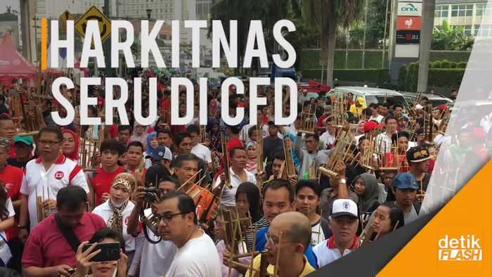 Ramainya Panggung Bangkit Indonesia di CFD