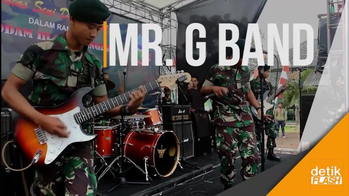 Inilah Band TNI yang Ngehits di Garut