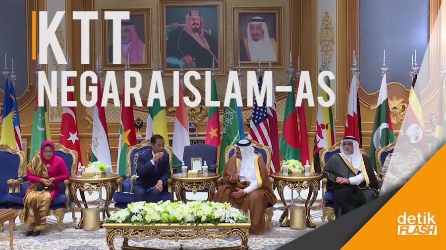 Presiden Jokowi di Riyadh