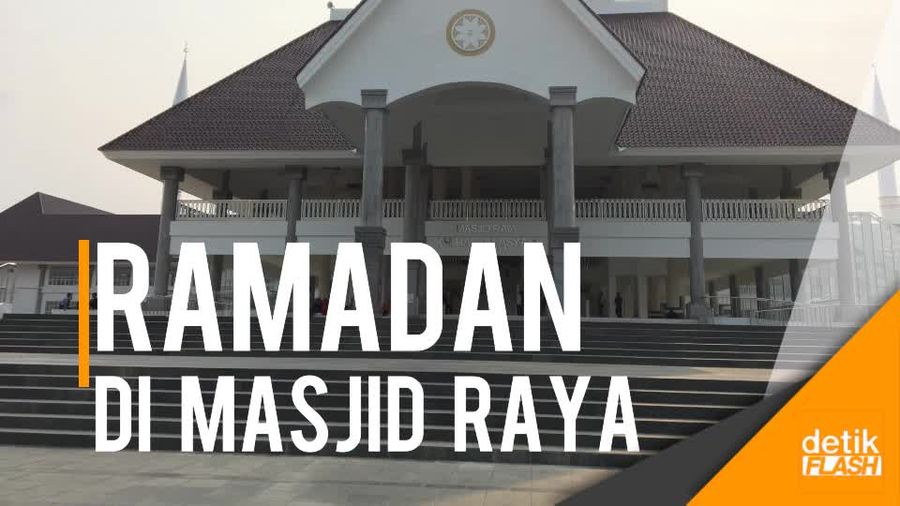 Masjid Raya Daan Mogot Siap Sambut Ramadan
