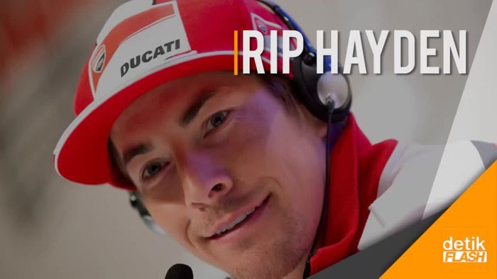 Mantan Juara Dunia MotoGP Nicky Hayden Tutup Usia 