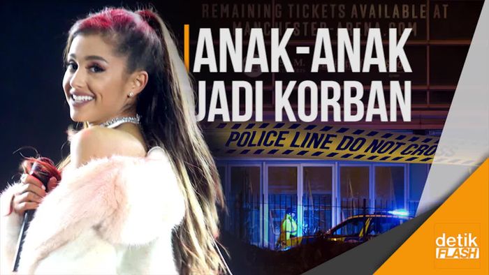 Korban Meninggal di Ledakan Konser Ariana Bertambah