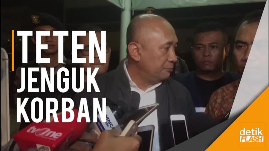 Kepala Staf Kepresidenan Jenguk Korban Bom Kampung Melayu