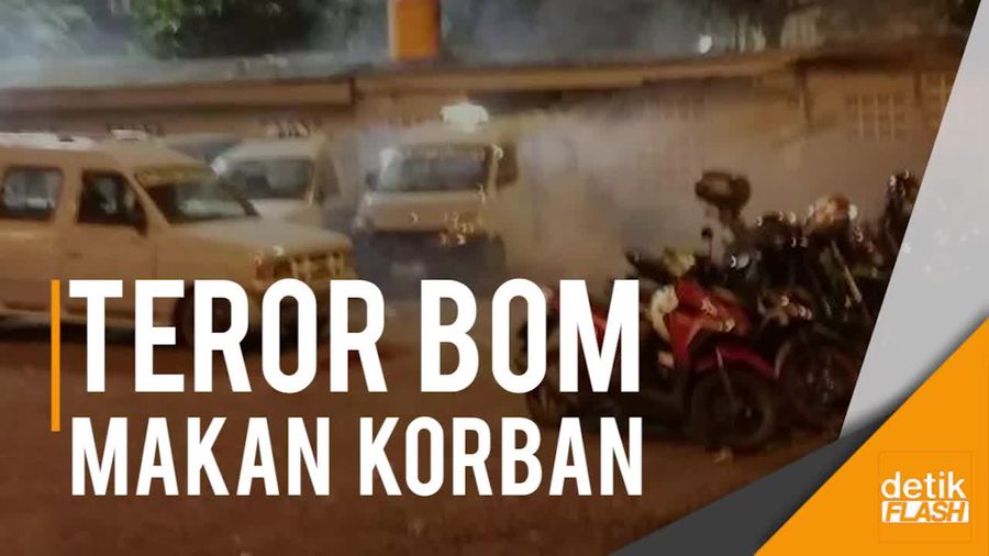Ledakan di Kampung Melayu Berasal dari Bom Bunuh Diri