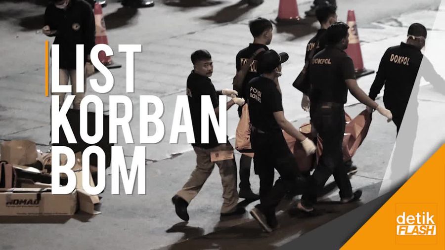 Daftar Korban Tewas dan Luka Bom Kampung Melayu