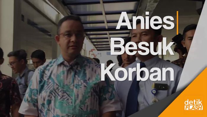 Anies Baswedan Besuk Korban Bom Kampung Melayu