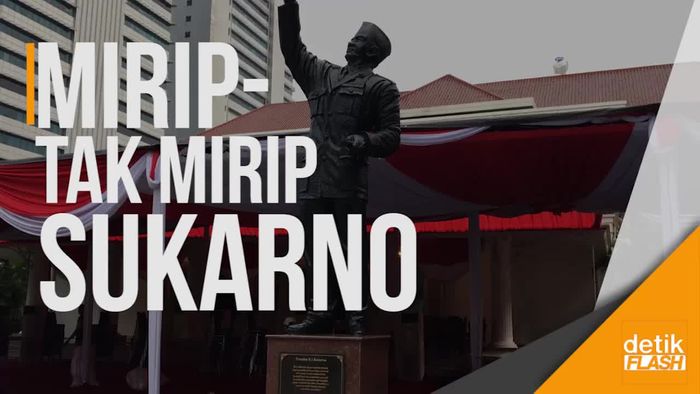 Mengukur Kemiripan Patung Sukarno di Kantor Lemhannas