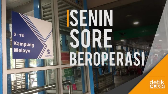 Halte Transjakarta Kp. Melayu Mulai Beroperasi Senin Sore