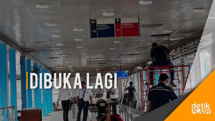 Halte TransJ Kampung Melayu Kembali Beroperasi