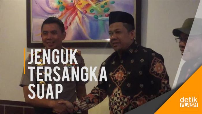 Fahri Hamzah Jenguk Auditor BPK yang Ditahan KPK