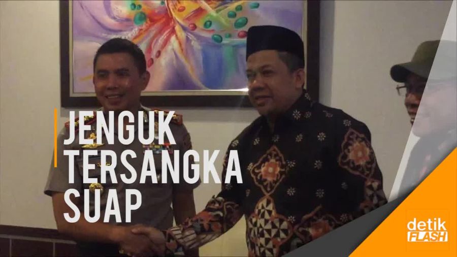 Fahri Hamzah Jenguk Auditor BPK yang Ditahan KPK