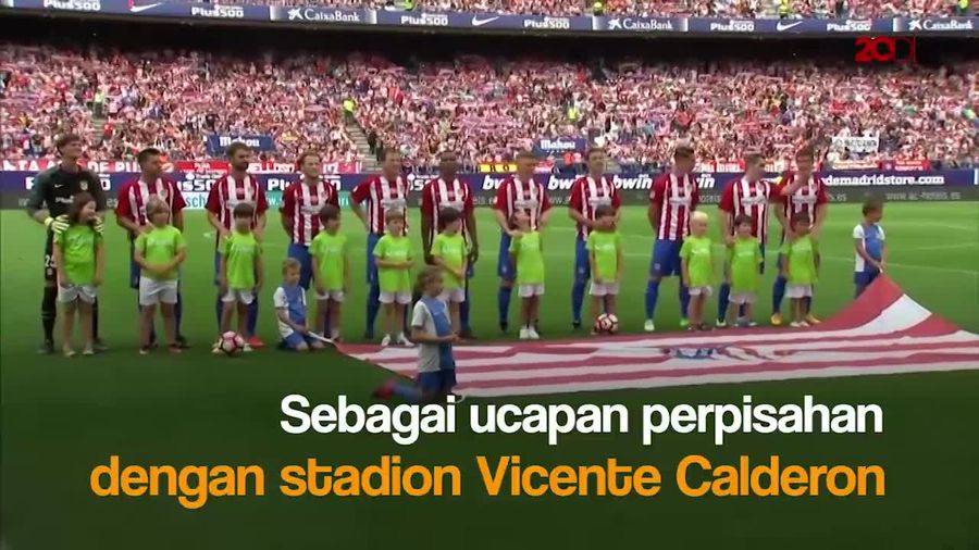 Atletico Madrid Berpisah dengan Vicente Calderon