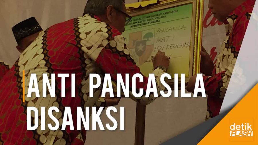 Kemenag Sanksi Tegas Aparatur Negara yang Menyimpang dari Pancasila