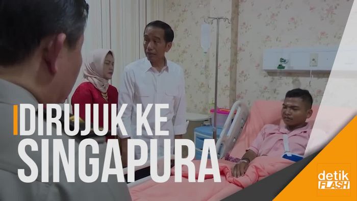 Bripda Yogi, Korban Luka Bom Kampung Melayu Dipindah ke Singapura