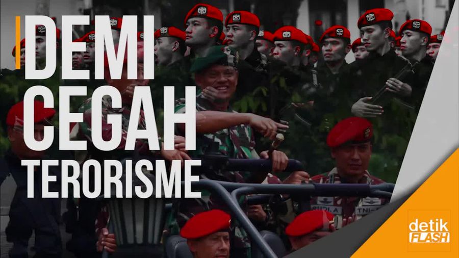 TNI Terlibat Pemberantasan Terorisme? Kenapa Tidak 