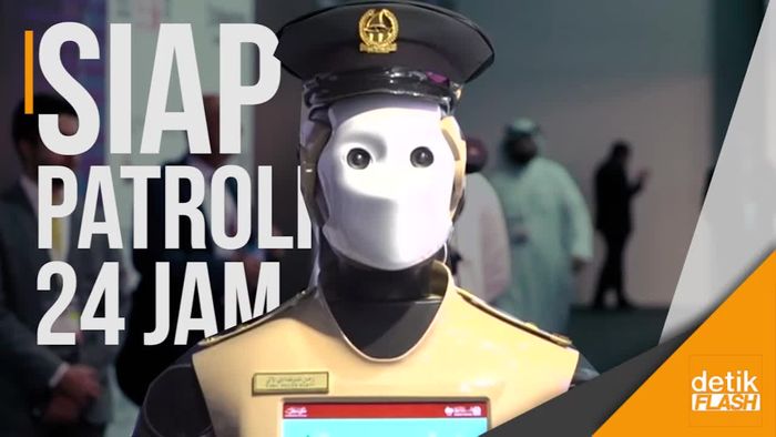  Canggih! Ada Robocop di Kepolisian Dubai