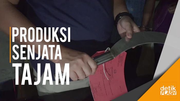 Sanca Bergoyang, Geng Pemasok Senjata Tawuran Diringkus