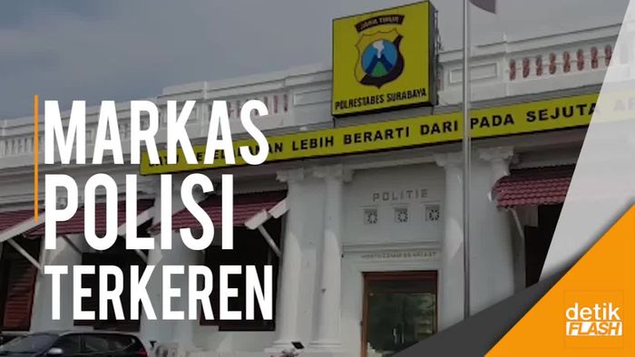 Polrestabes Surabaya Disulap Jadi Wisata Heritage