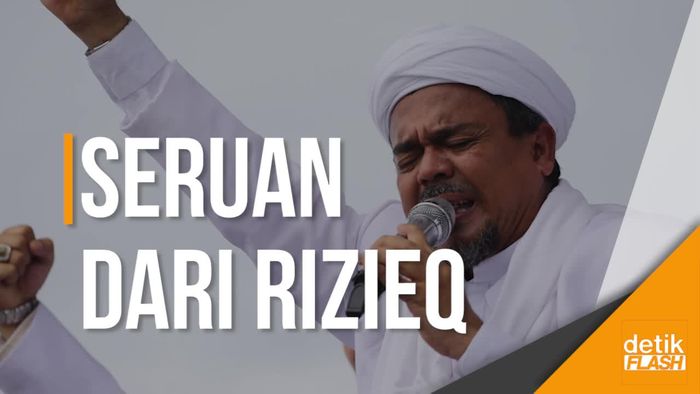 Rekaman Telepon Lengkap Habib Rizieq dari Tanah Suci