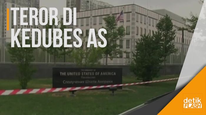 Ledakan di Kedubes Amerika di Kiev Merupakan Aksi Teror