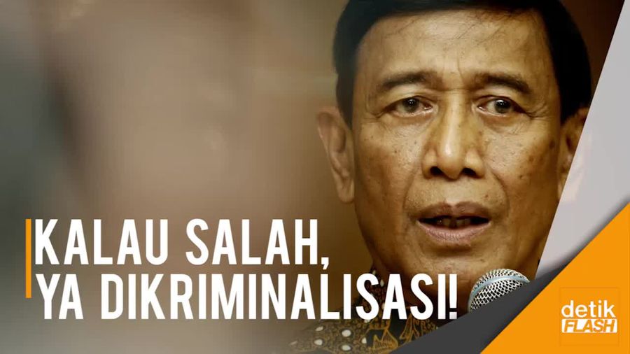Soal Kriminalisasi, Menko Polhukam Tak Pandang Bulu