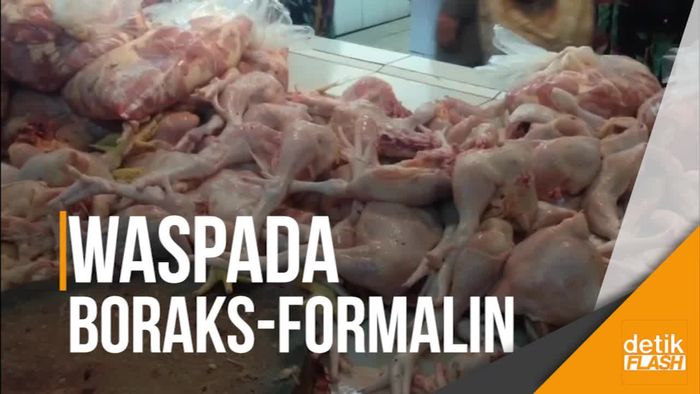 Hii... Makanan Berbahan Kimia Hantui Pasar Kramat Jati