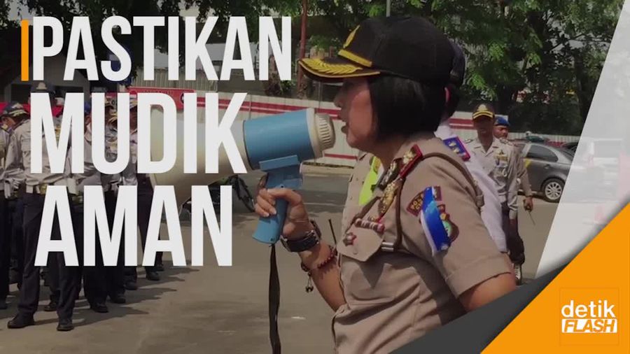 Ratusan Petugas Kawal Arus Mudik di Terminal Kp Rambutan