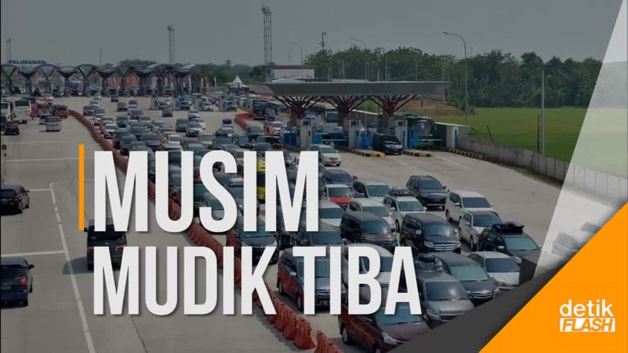 Kemacetan di Gerbang Tol Palimanan