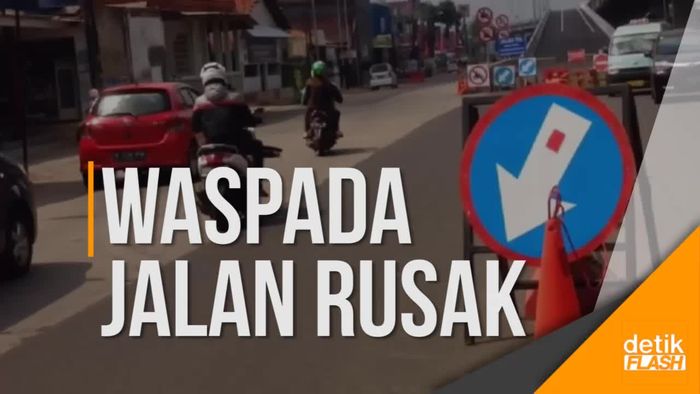 Jalan Kalimalang Tak Ramah Buat Pemudik