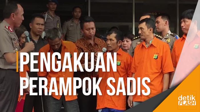 Pengakuan Para Perampok Sadis di SPBU Daan Mogot 