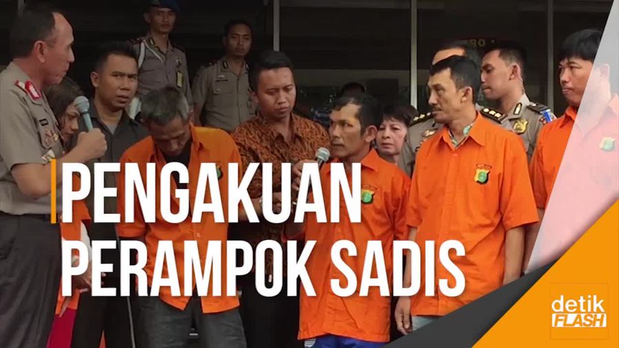 Pengakuan Para Perampok Sadis di SPBU Daan Mogot 