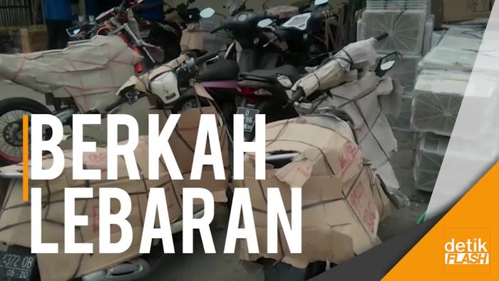 H-4 Lebaran, Pengiriman Sepeda Motor di Bandung Meningkat