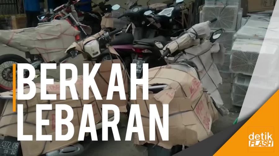 H-4 Lebaran, Pengiriman Sepeda Motor di Bandung Meningkat