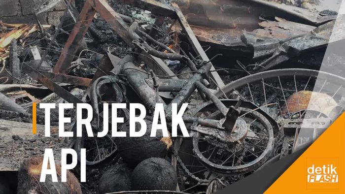 Korban Kebakaran di Pasar Kebayoran Lama Bocah SD