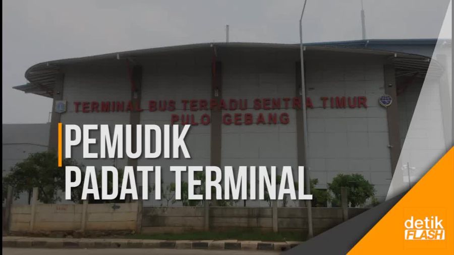 H-3 Lebaran, Ribuan Pemudik Berangkat dari Terminal Pulo Gebang