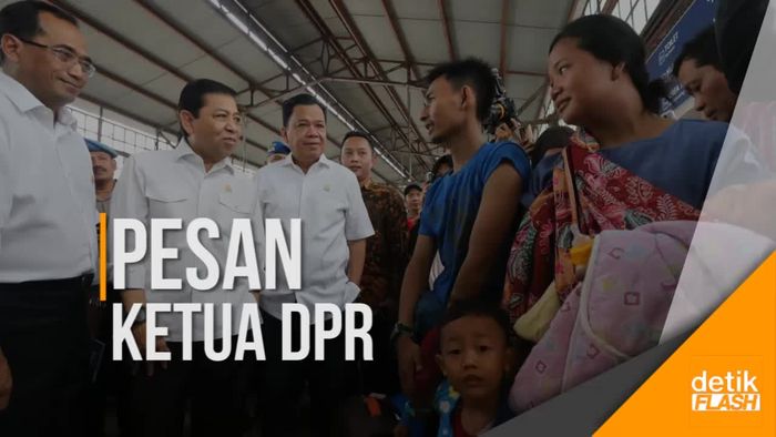 Pesan Ketua DPR untuk Pemudik: Balik, Jangan Bawa Saudara