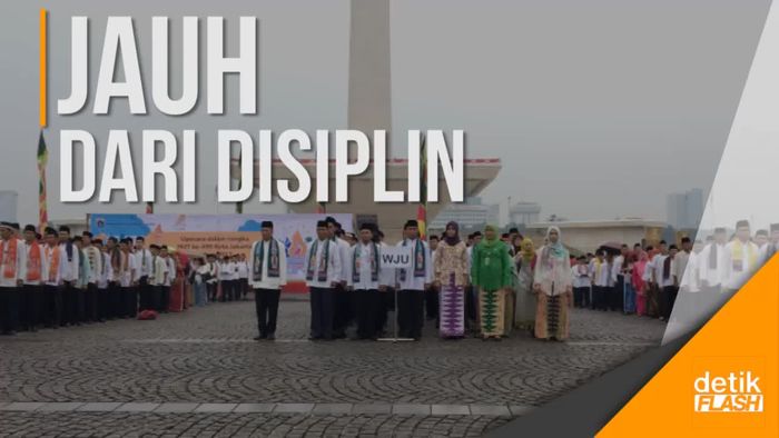 Berbagai Dosa PNS DKI Saat Upacara HUT