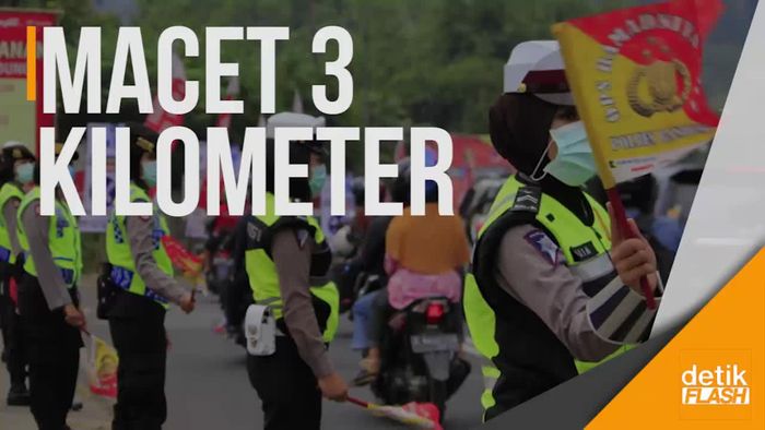 Padat-Merayap di Jalur Nagreg-Garut, Polisi Terapkan One Way