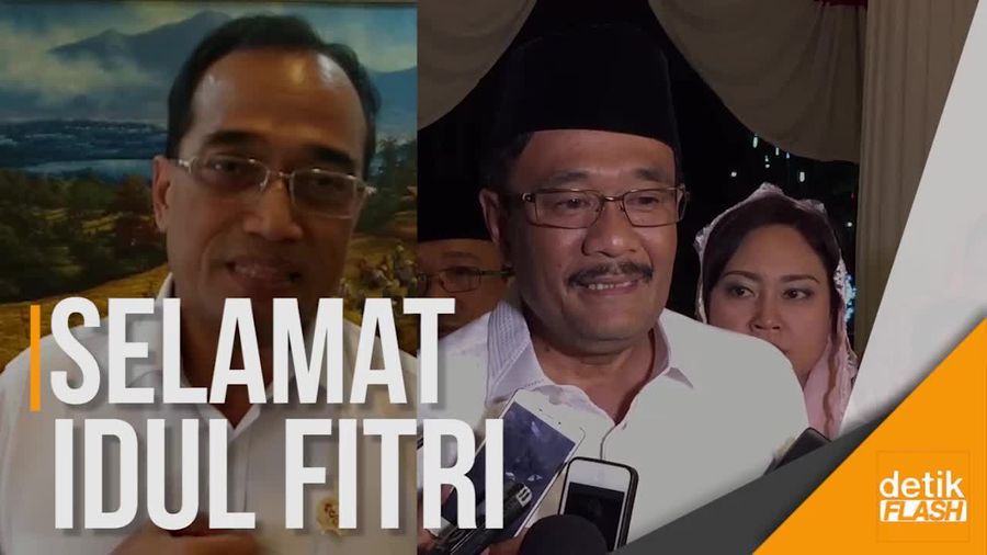 Harapan Menhub dan Gubernur DKI di Hari Lebaran