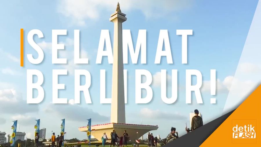 Libur Lebaran, Monas Diserbu Wisatawan
