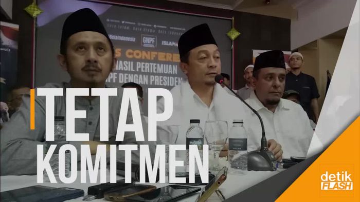 Hanya Menggagas, GNPF MUI Bantah Minta Bertemu Presiden