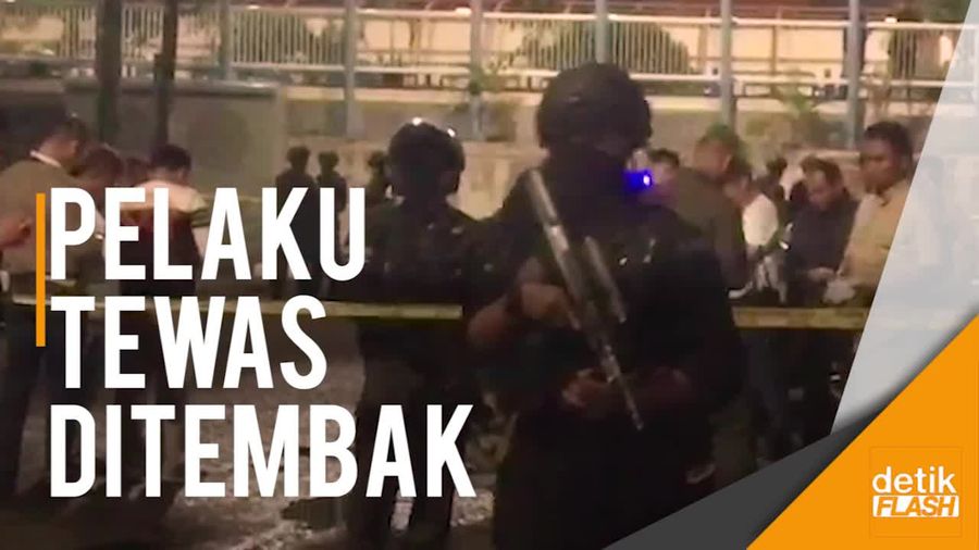 Suasana di Lokasi Penusukan 2 Brimob