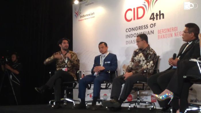 Di Kongres Diaspora Reza Rahadian Bicara Toleransi Beragama
