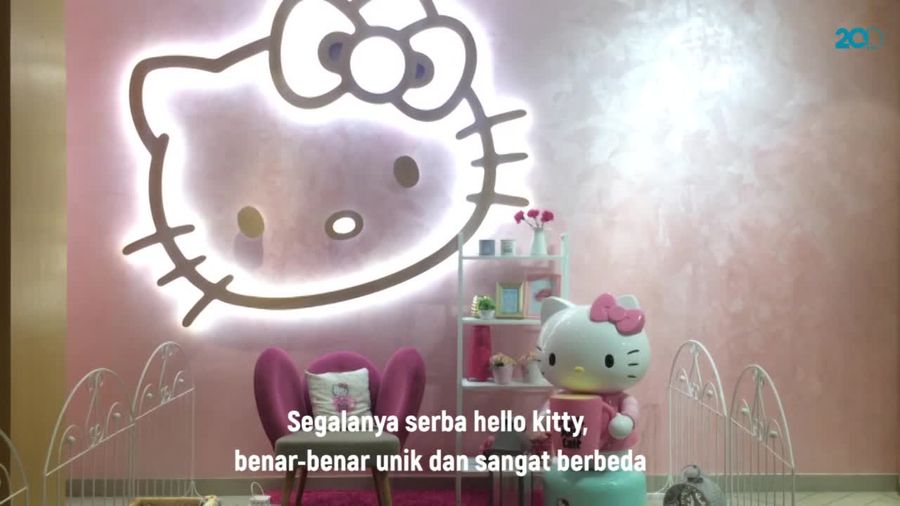 Lucunya Kafe Hello Kitty Ini!