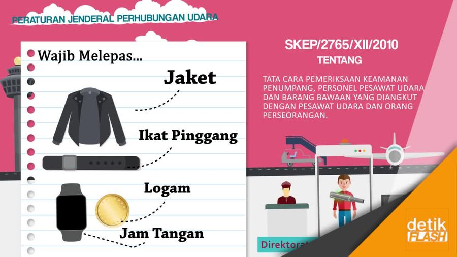 Mari Taat Aturan Bandara