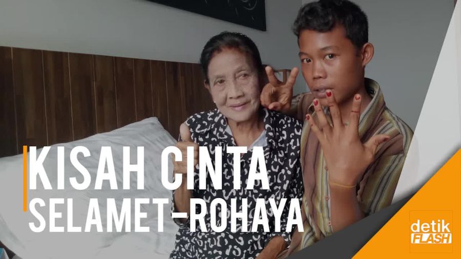 Sejoli Beda Zaman Mengungsi Hindari Serbuan Tamu