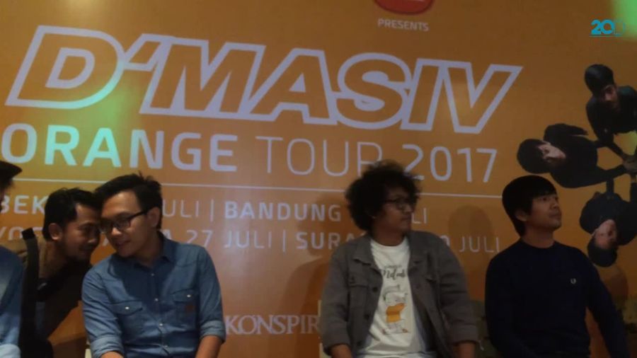 Selain Band Indie, DMasiv Ajak Raim Laode di Orange Tour 2017