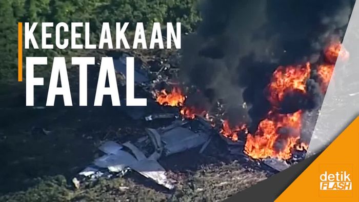Pesawat Militer AS Jatuh, 16 Tewas